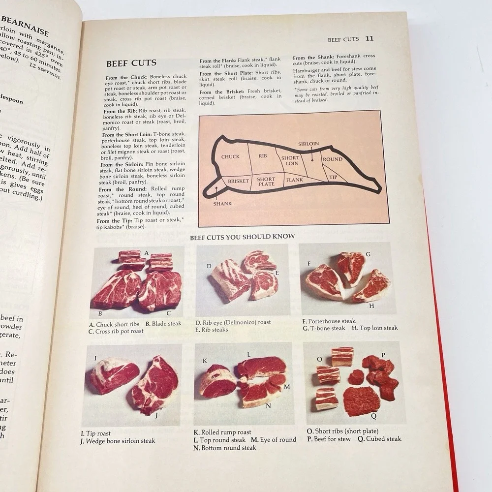 Betty Crockers Cookbook New Revised Golden Bound Beginner Cook Reference 1978